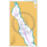 British Admiralty Nautical Chart  2373: Suez Bay (Bahr al Qulzum) to Ra's Sharatib